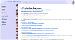 Desktop Screenshot of ecoledesgemmes.fr